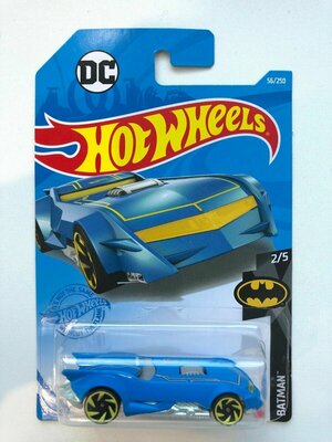 Blue batmobile sales hot wheels