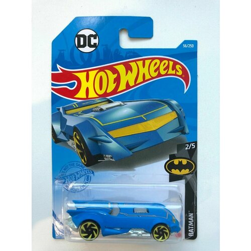 Hot Wheels BATMOBILE Blue Бэтмобиль 56/250 BATMAN 2/5 Mattel GRX87 2021 hot wheels batmobile grey бэтмобиль 17 250 batman 2 5 mattel fyf60 2019