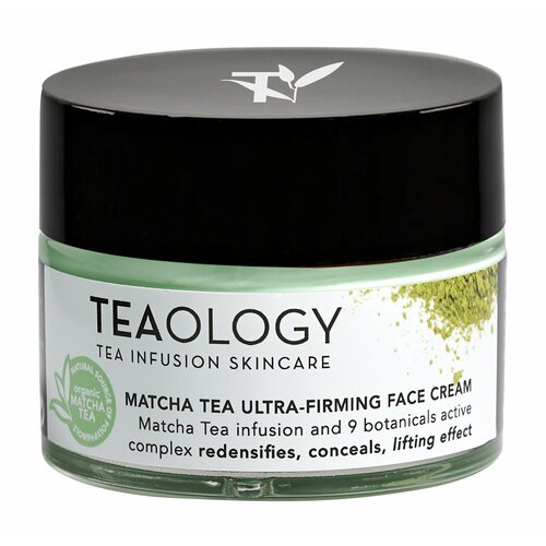 Укрепляющий крем для лица с чаем матча Teaology Matcha Tea Ultra-Firming Face Cream шоколад okasi с чаем матча плитка 5 г