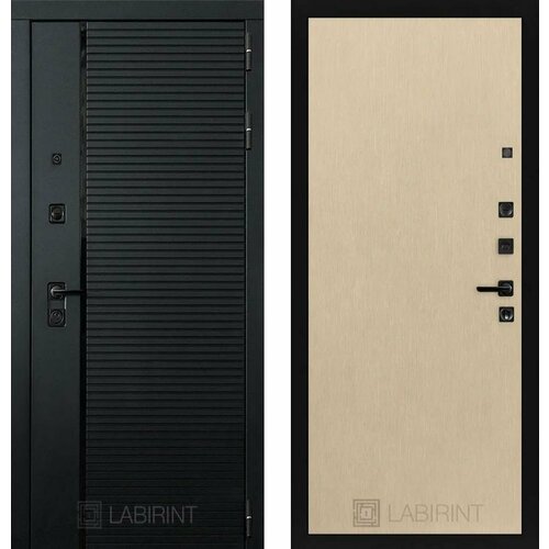 Входная дверь Labirint Piano 05 Венге светлый 960x2050, открывание левое входная дверь labirint silver 05 венге светлый 960x2050 открывание левое