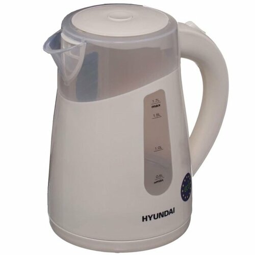 Чайник электрический Hyundai HYK-P2030 17л 2200Вт кремовый корпус пластик 188800₽