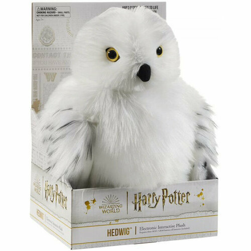 Игрушка Noble Collection интерактивная Harry Potter - Hedwig (Motion & Sound) мягкая игрушка гарри поттер корень мандрагоры без горшка