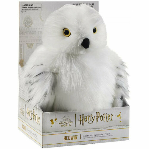 Игрушка Noble Collection интерактивная Harry Potter - Hedwig (Motion & Sound)