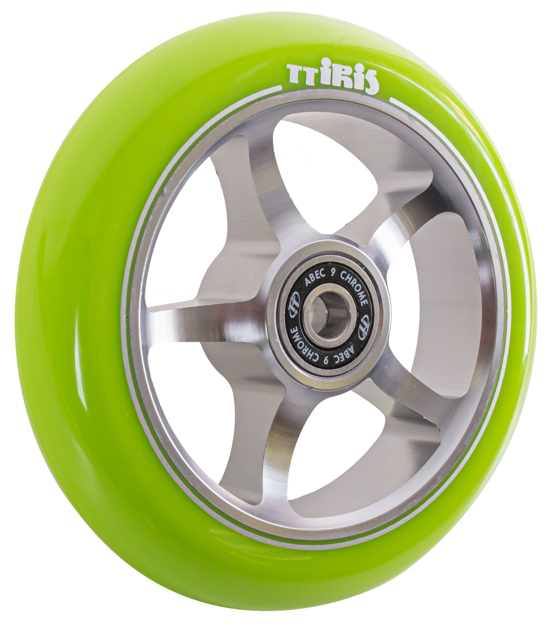 Колесо для трюкового самоката TechTeam X-Treme 110*24 мм, Iris, green