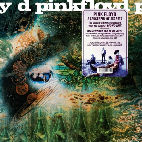 Pink Floyd Виниловая пластинка Pink Floyd A Saucerful Of Secrets - Mono мужская футболка be the light s белый