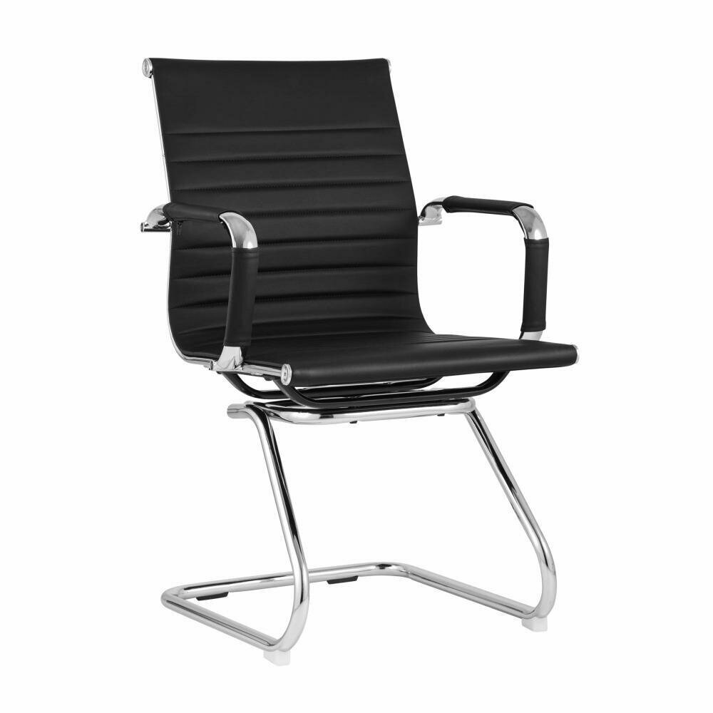 Кресло для посетителя La-Alta DC452 Черный