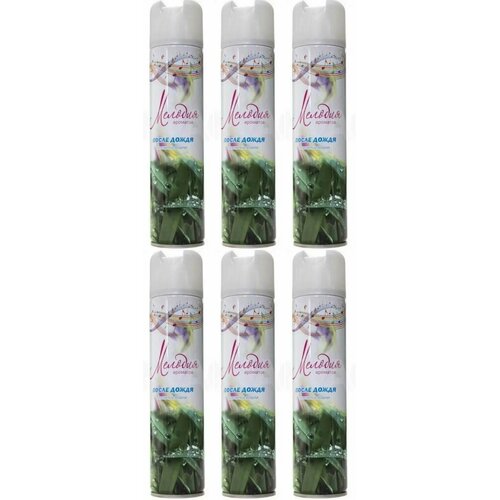 Мелодия ароматов Освежитель воздуха После дождя, 285 мл, 6 шт