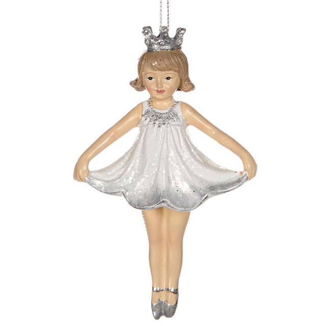 Goodwill Елочная игрушка Юная балерина-принцесса Клара 13 см, подвеска MC 34047