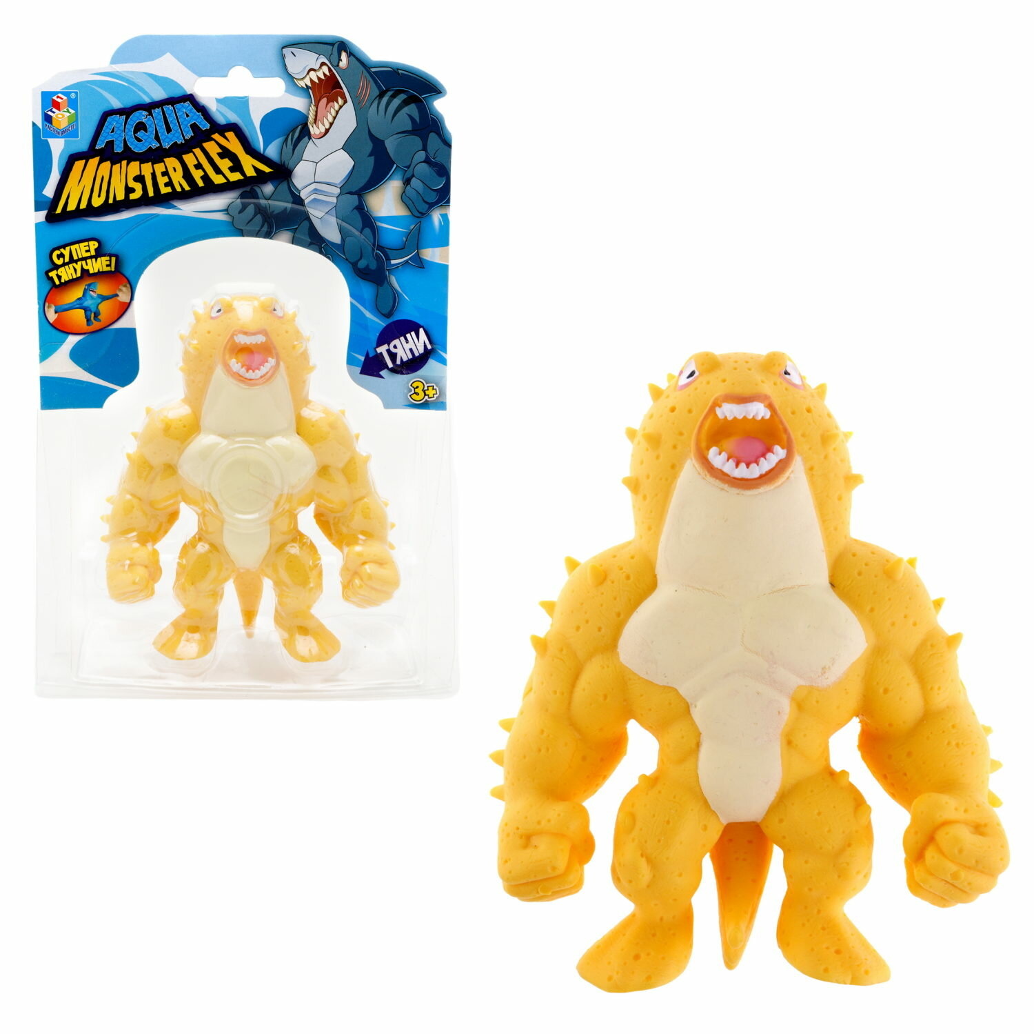 Игрушка-антистресс 1TOY Тянучка монстр MONSTER FLEX Тянука 14см