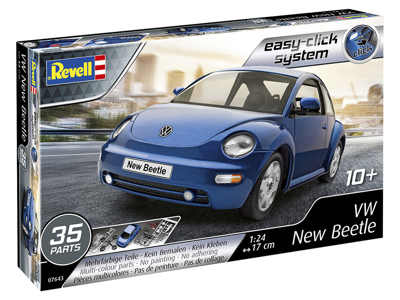 07643 Revell Автомобиль Volkswagen New Beetle (1:24)