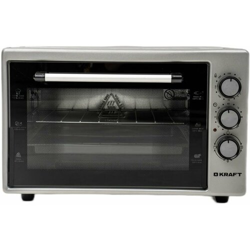 Мини-печь Kraft KF-MO 3200 GR серый 32л таймер 559400₽