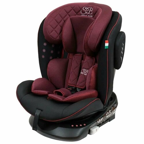 Sweet Baby Автокресло Sweet Baby Crosstour 360 SPS Isofix 0-36 кг Wine / Black