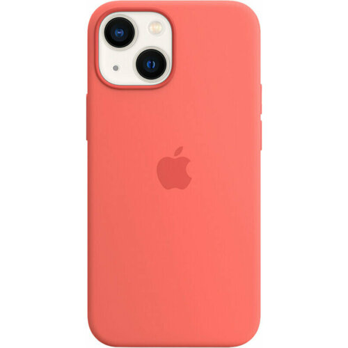 Накладка Apple Silicone Case with MagSafe для iPhone 13 mini Pink pomelo (розовый помело) (MM1V3ZE/A) чехол apple iphone 13 mini silicone case magsafe blue jay