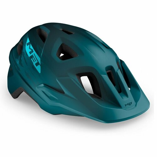 фото Велошлем met echo mips helmet 2024 (3hm118ce00), цвет синий, размер шлема s/m (52-57 см)