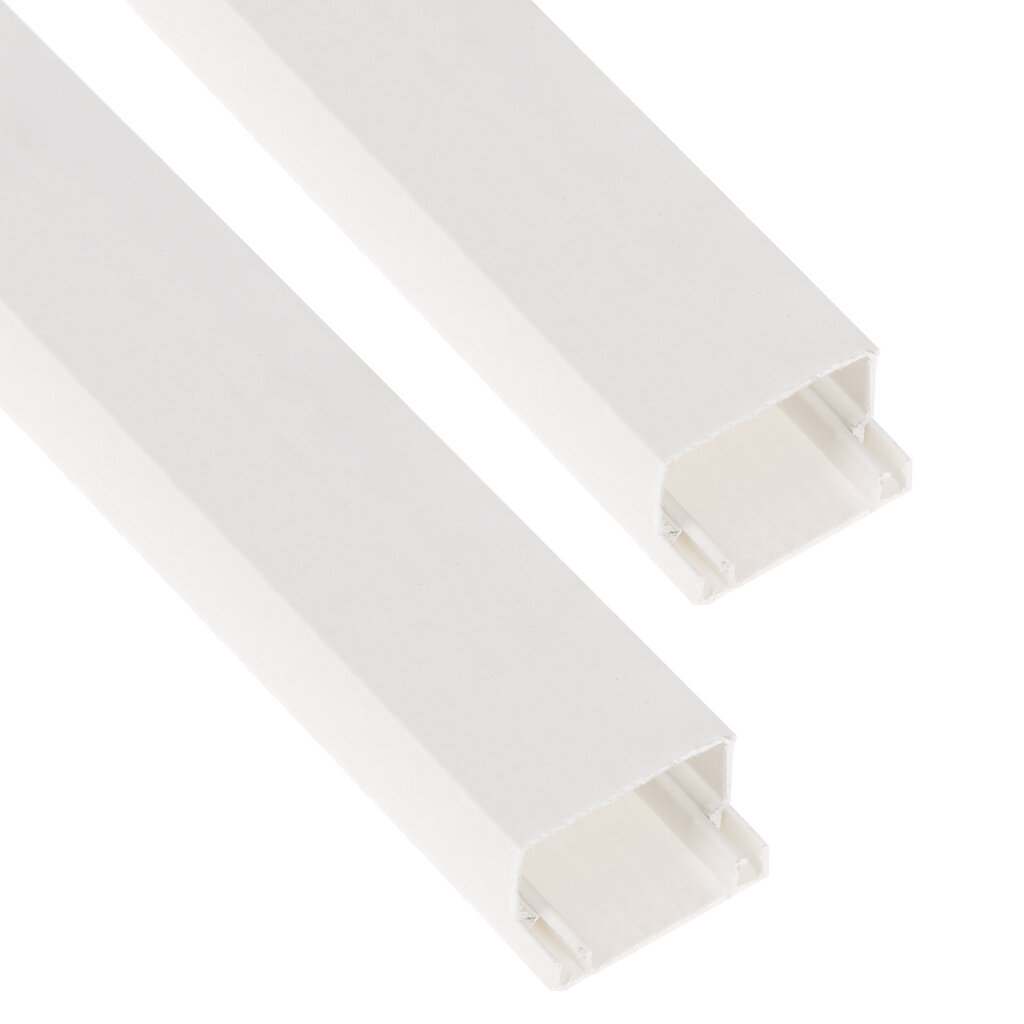 фото Кабель-канал 100х40 мм, 2 м, белый, TDM Electric, Народная, SQ0408-0514