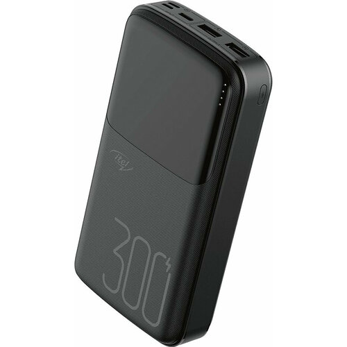 Аккумулятор мобильный Itel IPP-85 30000mAh 2.1A черный мобильный аккумулятор itel ipp 85 30000mah 2 1a черный