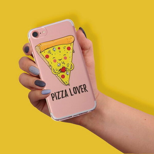 Чехол для телефона iPhone 7.8 Pizza lover, 6.5 x 14 см