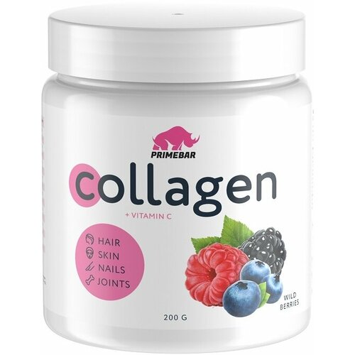 Коллаген Prime Kraft Collagen (200 г) Лесные ягоды коллаген be first collagen vitamin c лесные ягоды 200 гр