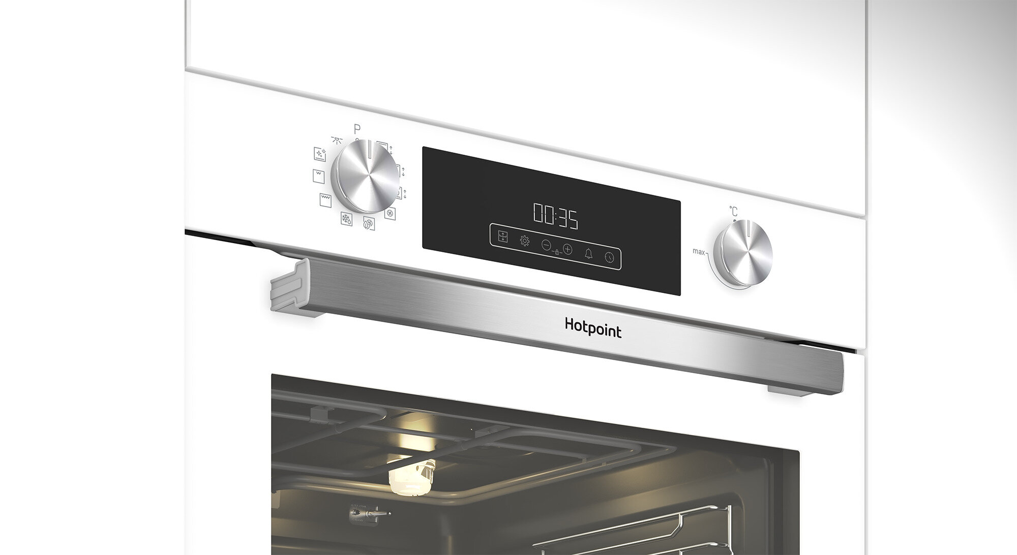 Электрический духовой шкаф Hotpoint FE8 821 H WH — фото 1