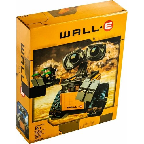 Конструктор Робот Валли, 687 деталей, WALL-E