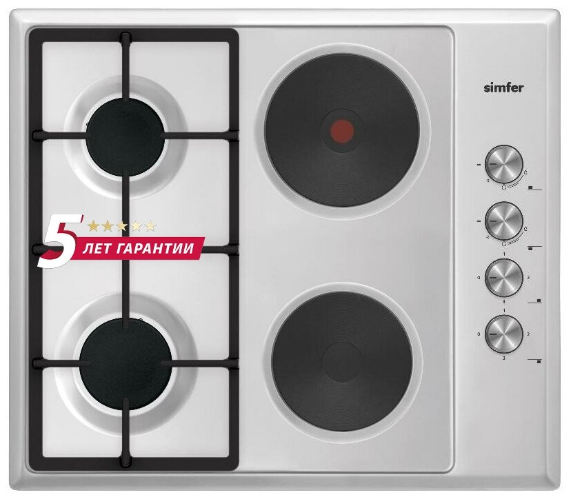 Варочная поверхность комбинированная SIMFER H60Q22M516