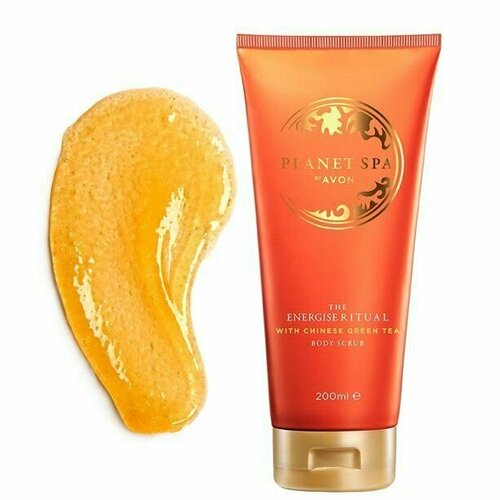 AVON Скраб для тела с экстрактом китайского зеленого чая Заряд энергии 200 мл 550₽