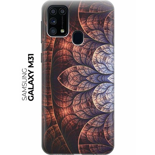 Чехол - накладка ArtColor для Samsung Galaxy M31 с принтом Умиротворенность чехол накладка artcolor для samsung galaxy m31 с принтом дали