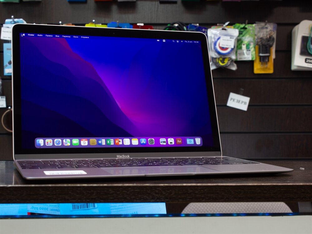 Ноутбук MacBook Retina, 12-inch, Early 2016 (A1534), Intel Core M3 1.1 GHz, RAM 8GB, SSD 250GB, Intel HD Graphics 515
