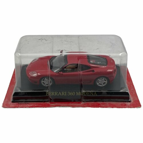 Модель автомобиля FERRARI 360 MODENA (в упаковке), 2012 г, Ferrari Collection, DeAgostini, Китай