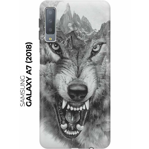 RE: PA Чехол - накладка ArtColor для Samsung Galaxy A7 (2018) с принтом Волк в горах re pa накладка transparent для samsung galaxy a7 2017 с принтом волк в горах
