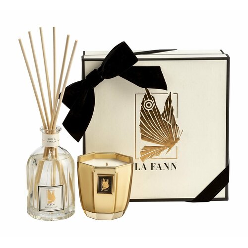 LA FANN Intence Collection Belle de jour Подарочный набор (Диффузор ароматический + Свеча ароматическая)