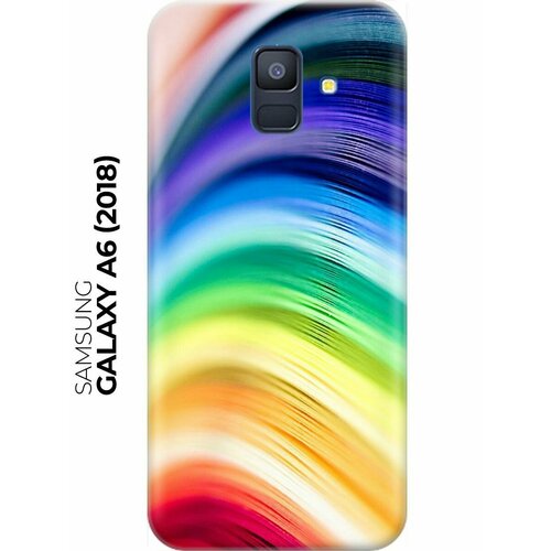 RE: PA Накладка Transparent для Samsung Galaxy A6 (2018) с принтом Разноцветные нити re pa накладка transparent для samsung galaxy j8 2018 с принтом разноцветные нити