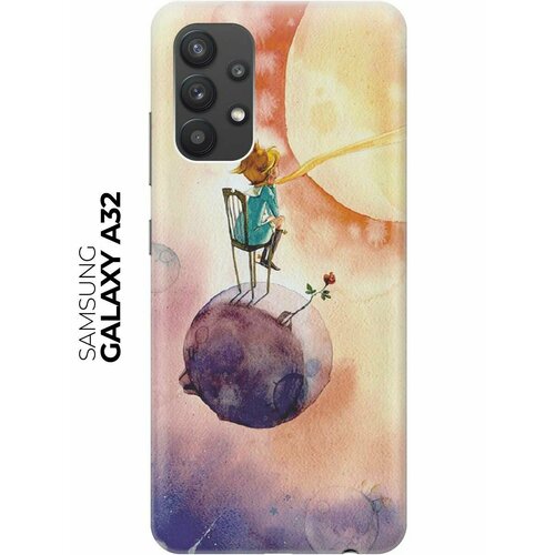 Чехол - накладка ArtColor для Samsung Galaxy A32 с принтом Маленький принц чехол накладка artcolor для samsung galaxy note 10 с принтом маленький принц