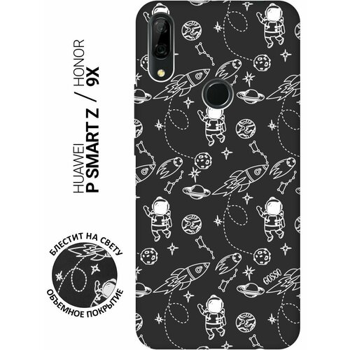 Ультратонкая защитная накладка для Huawei P Smart Z, Y9 Prime (2019), Honor 9X с принтом 