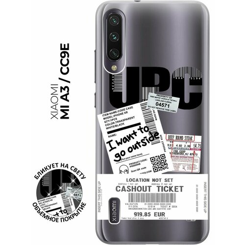 Силиконовый чехол UPC на Xiaomi Mi A3 / CC9e / Сяоми Ми А3 / Ми СС9е