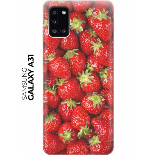 RE: PA Накладка Transparent для Samsung Galaxy A31 с принтом Клубника re pa накладка transparent для samsung galaxy j7 neo с принтом клубника