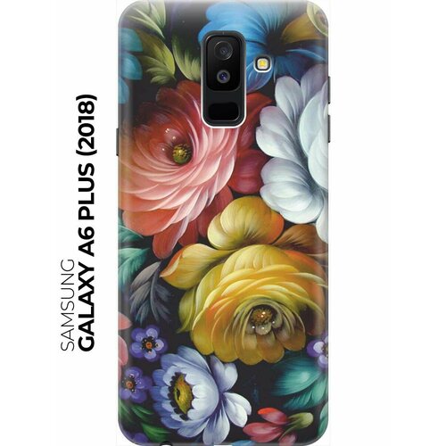 RE: PAЧехол - накладка ArtColor для Samsung Galaxy A6 Plus (2018) с принтом Цветочная роспись re paчехол накладка artcolor для samsung galaxy a6 plus 2018 с принтом эскиз девушки
