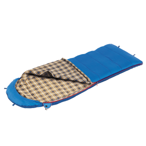 Спальный мешок "BTrace Duvet" с правой молнией, цвет синий