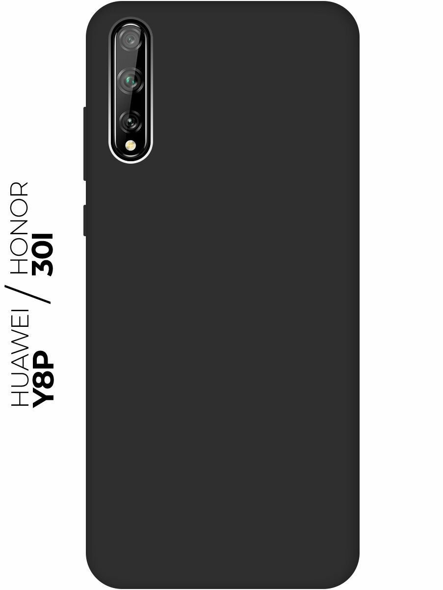Чехол - накладка Soft Sense для Huawei Y8P черный