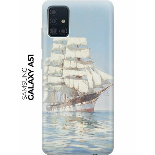 RE: PA Чехол - накладка ArtColor для Samsung Galaxy A51 с принтом Идеальный парус re pa чехол накладка artcolor для realme c21 с принтом идеальный парус