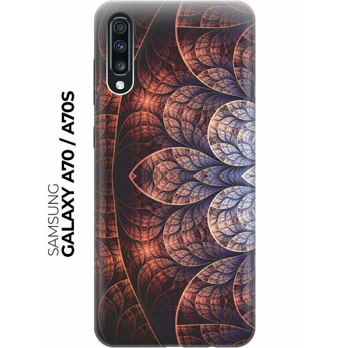 Чехол - накладка ArtColor для Samsung Galaxy A70 / A70s с принтом Умиротворенность чехол накладка artcolor для samsung galaxy a70 a70s с принтом штопор и вино