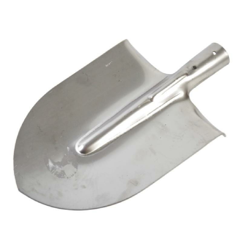 фото Лопата штыковая без черенка РусТрейд 20.5х27.5см, из нержавеющей стали