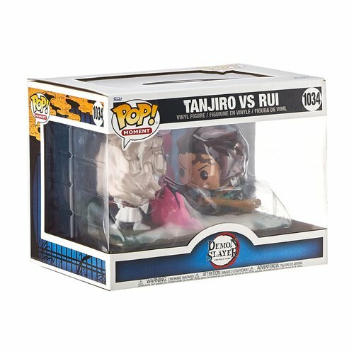 Фигурка Funko POP! Deluxe. Истребитель демонов: Тандзиро против Руи - фото №8