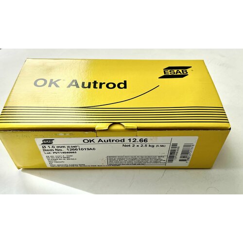 Сварочная проволока ESAB OK Autrod 12.66 диам. 1,0мм (2,5кг)