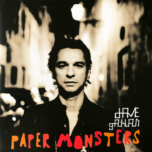 Виниловая пластинка PAPER MONSTERS / GAHAN DAVE (1LP) printio детская футболка классическая унисекс дейв гаан depeche mode