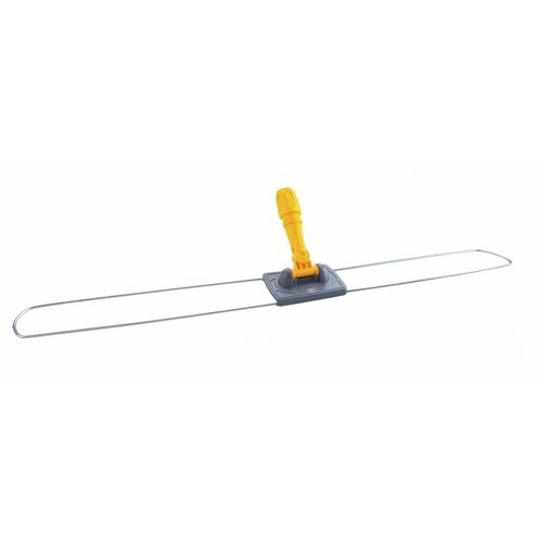 Держатель металлическая рамка пластиковая ручка 80 см серо - желтый 743₽