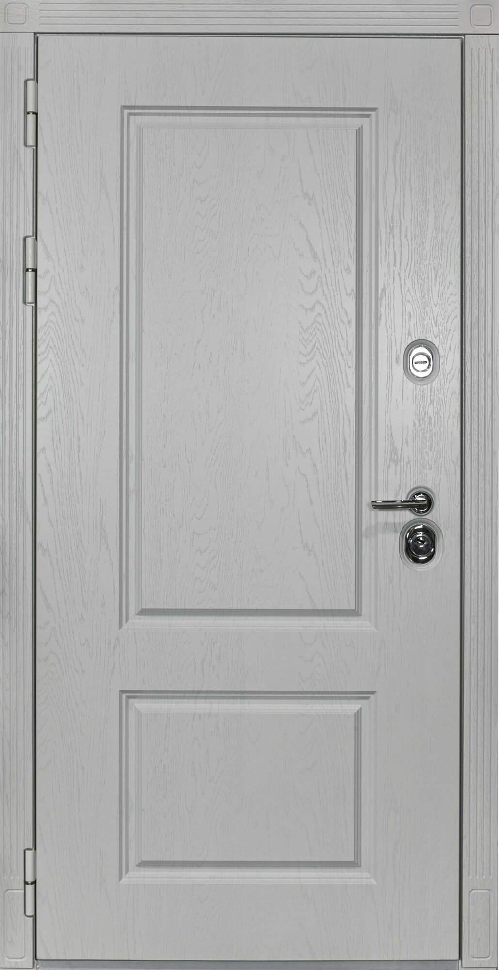 Входная дверь МХ-9 2050х960 Левая Альберо браш грей - Д11 Силк маус УТ-00080495 - фотография № 2