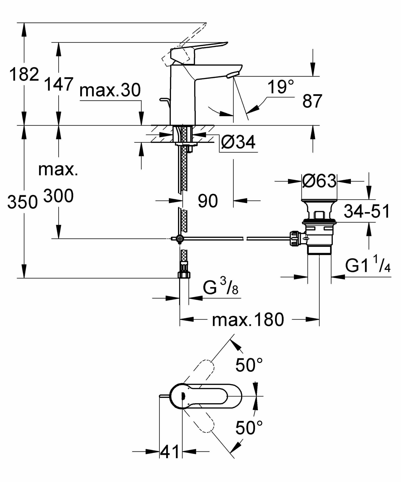 Смеситель Grohe - фото №6