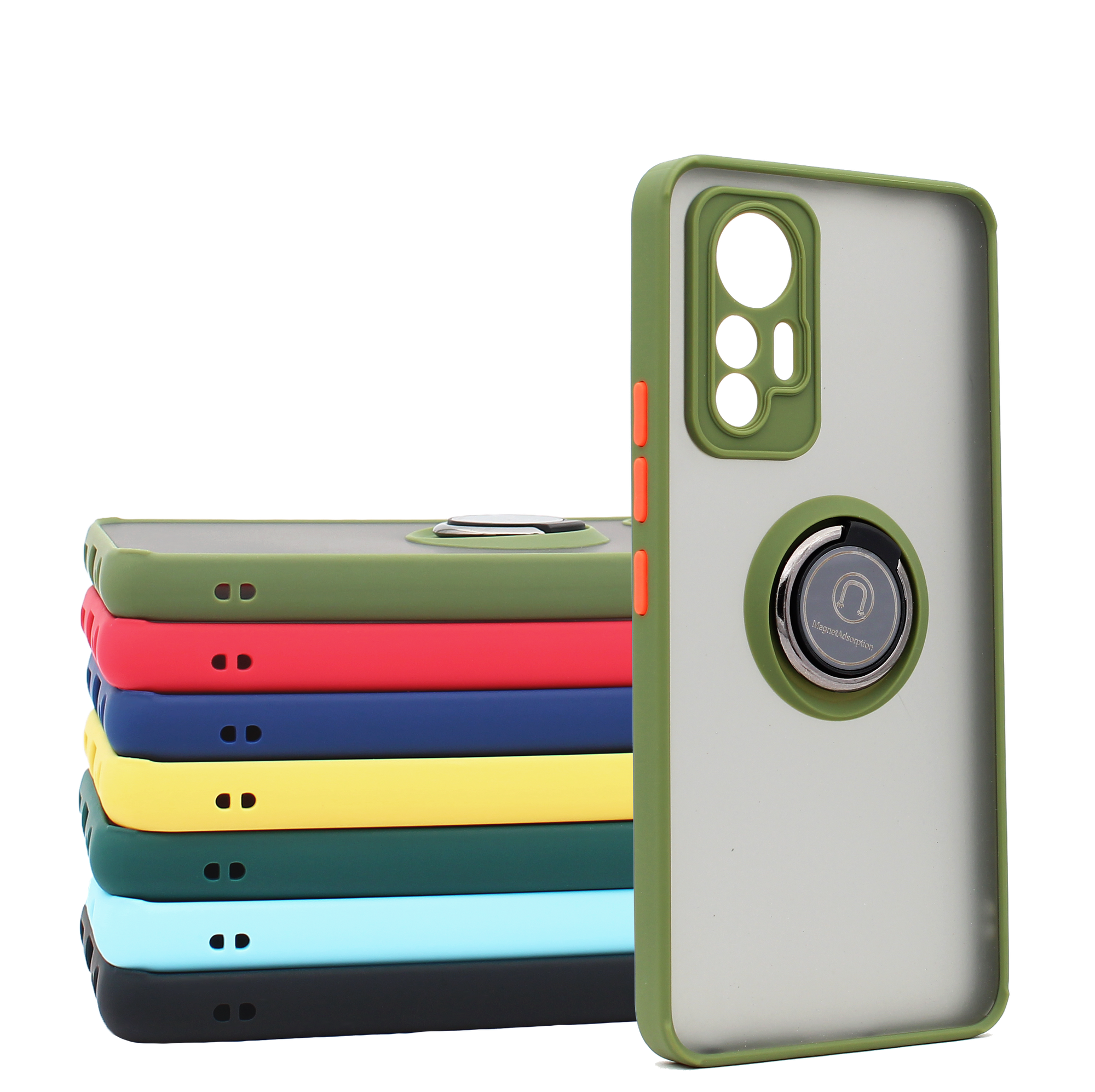 фото Чехол противоударный Mobix для Xiaomi 12 Lite с кольцом