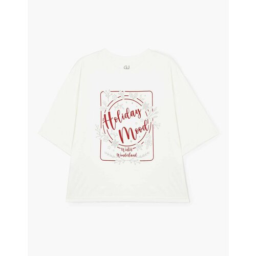 фото Футболка gloria jeans, размер xs (40), белый